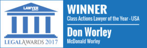 class action lawyer of the year award 2017
