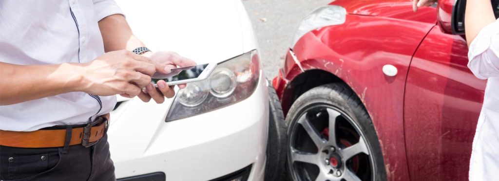 car crash caused a car defect near houston
