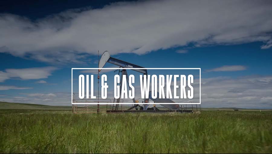 oil & gas workers